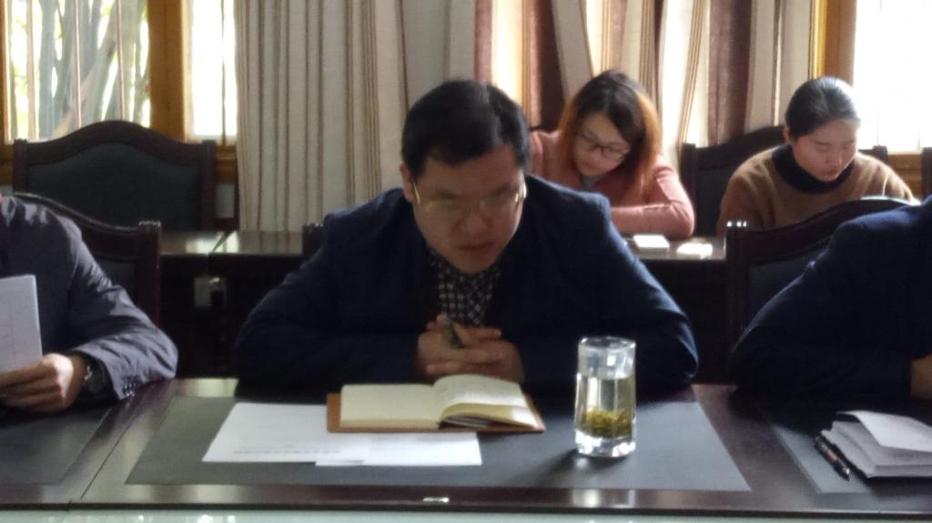 (图为方院长发言)