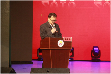 (图为戴军书记发言)